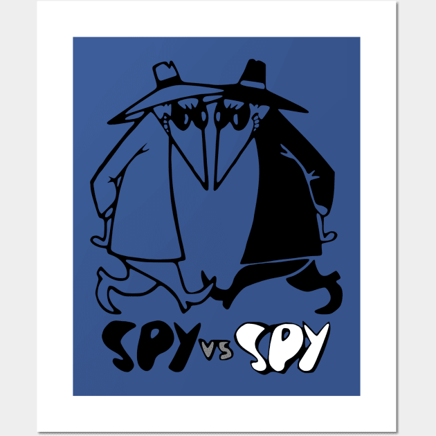 Spy vs Spy 1 Wall Art by lpietu